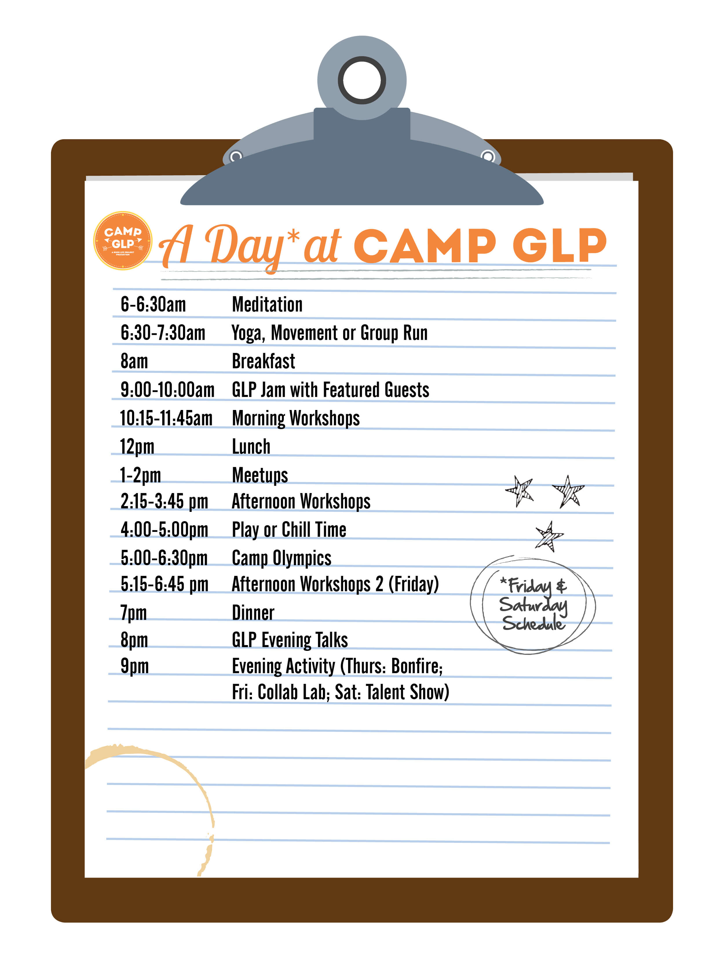 Camp Day In The Life 2018 